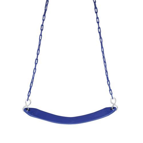 Blue Playground Swing Set Seat Belt Vinyl Coated Zinc ...