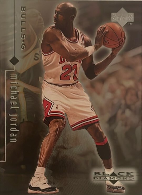 1998 Upper Deck Black Diamond #10 Michael Jordan