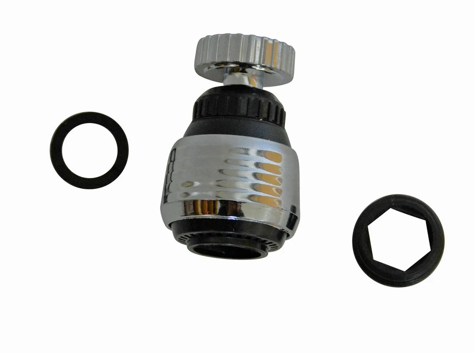 3 x Wasserhahn Perlator Luftsprudler Wasserfilter Strahlregler Schwenkbrause - Bild 2 von 3