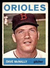 1964 Topps #161 Dave McNally GD (Wrinkle) JRI1