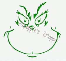Plantilla The Grinch Face Plantilla de Navidad Tú eliges Talla Envío Gratis a EE. UU.