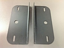 Two Unmarked Bracket Mounts for Two Way Radio, CB or other uses.