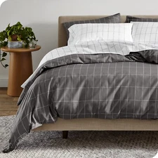 Bare Home Duvet Cover and Sham Set Prints - Premium 1800 Collection - Ultra Soft