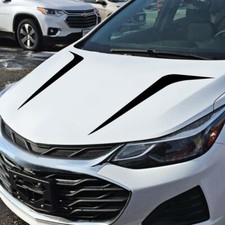 Car Sticker Body Hood Vinyl Decal Stripe Self Adhesive Line Decoration DIY Black
