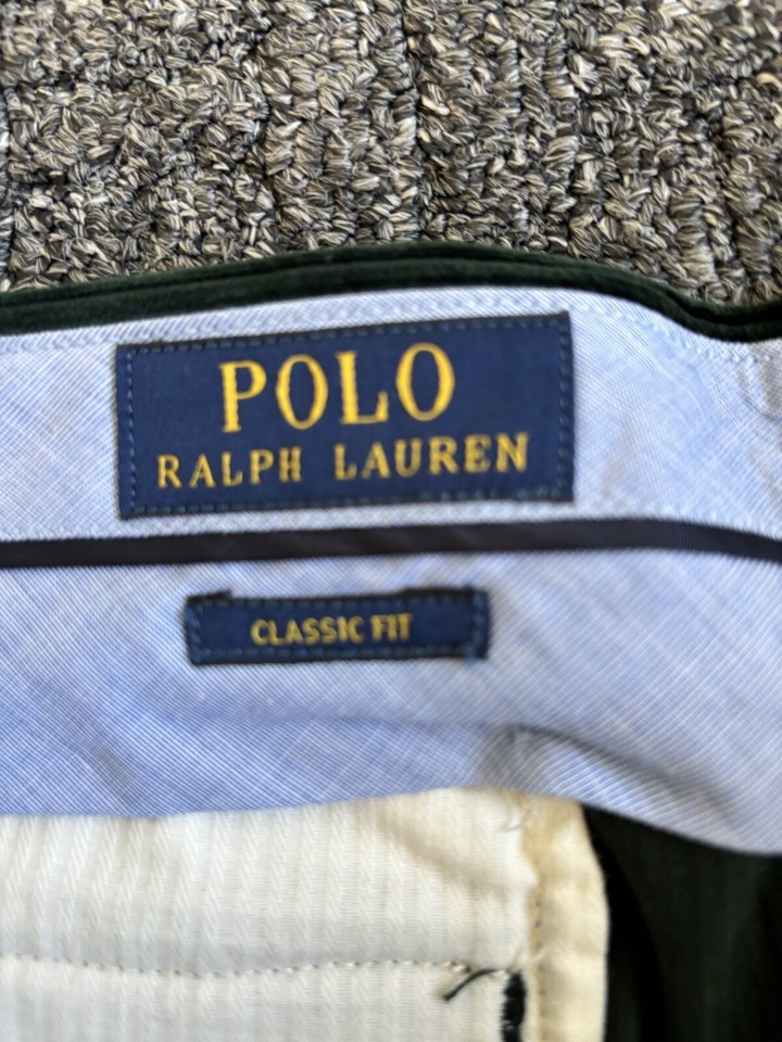 Polo Ralph Lauren Corduroy Mens Pants Size 50Bx30 NWT eBay