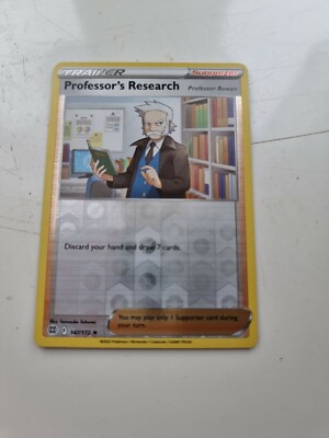 Pokemon Professoren Forschung 147/172 Brilliant Stars Reverse Holo Rare Mint