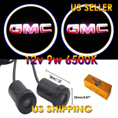 3D 9w Ghost Shadow Laser Projector Logo Cree LED Light Courtesy Door Step GMC