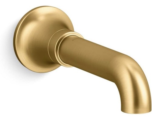 27423-2MB Tone Wall-Mount Bath Spout, Non-Diverter Bathtub Spout with Slip-Fit