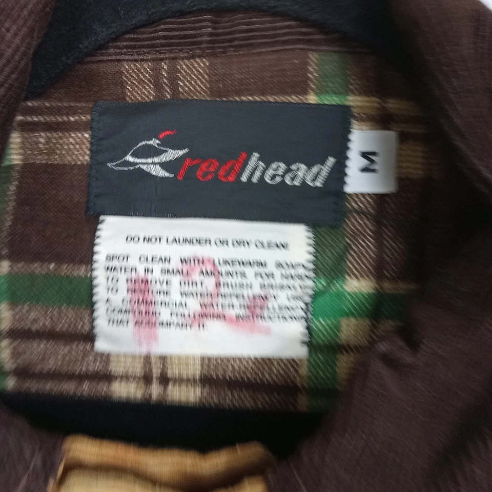 Chaqueta de Granero de Caza Pelirroja De Colección M 22x27 Marrón Tareas-Abrigo Juego-Bolsa Foto 3 de 4