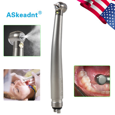 New LED Light Pana-Max PLUS Dental Handpiece High Speed Air Turbine 4 Hole