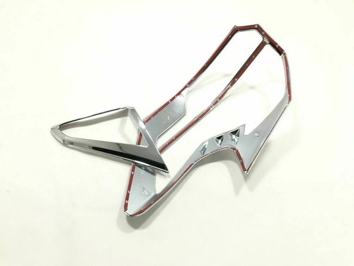 ABS Chrome Rear Tail Light Lamp Molding Cover Trim 4P For Nissan Kicks 2017-2021 - Picture 5 of 5