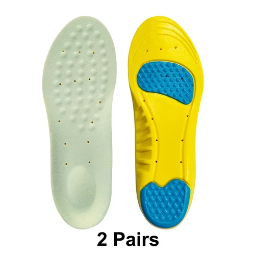 1 par de plantillas de zapatos amortiguador de espuma viscoelástica y absorción de impactos alivian el dolor de pies - Imagen 16 de 22