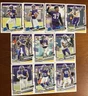 2023 Donruss Football (1-400 Set) Minnesota Vikings Team Set (10 Cards)