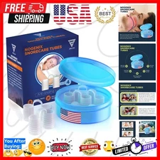 Set of 4 Advanced Anti-Snoring Nose Vents - Eases Breathing with Travel Case