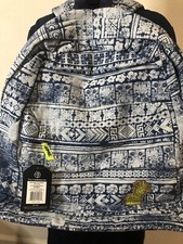 .Zumba Backpack Bag Tote Duffel Gym Travel-Denim Daze Let's Escape DURABLE ROOMY
