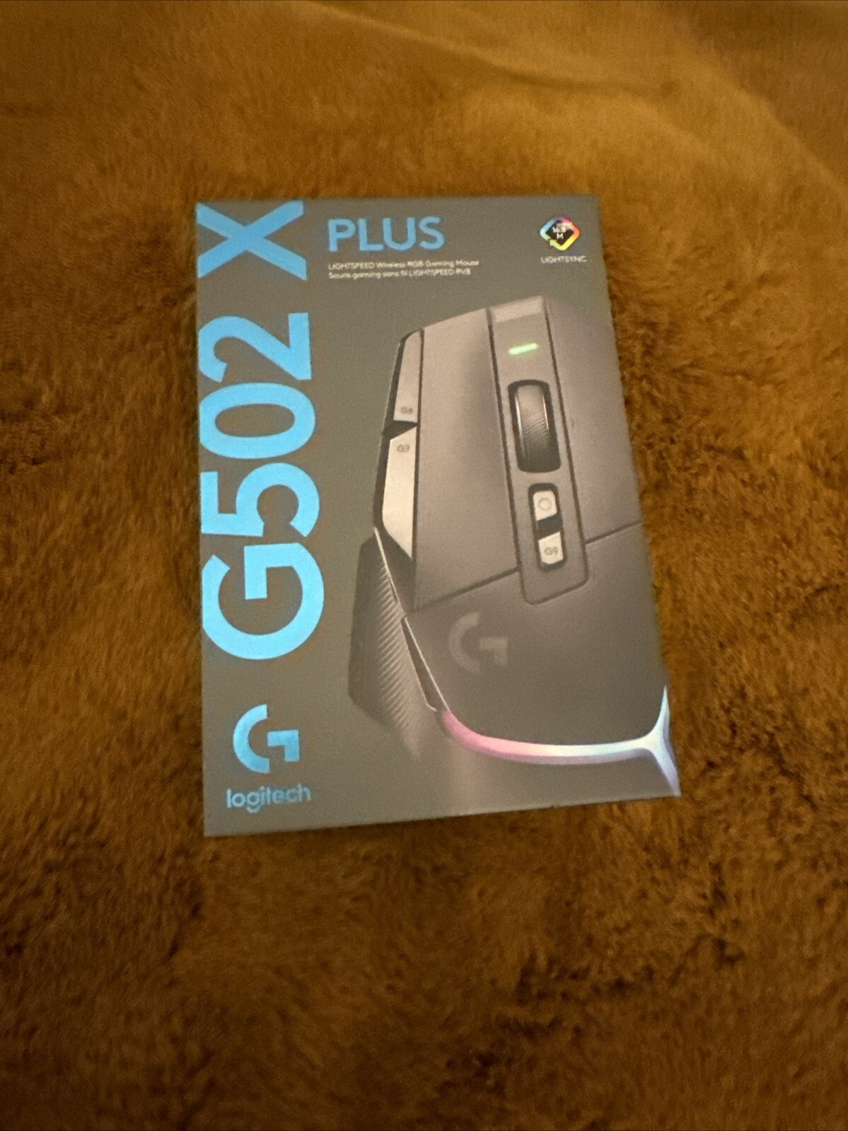 Great Condition Logitech G502 X PLUS Wireless Gaming Mouse Black with Box