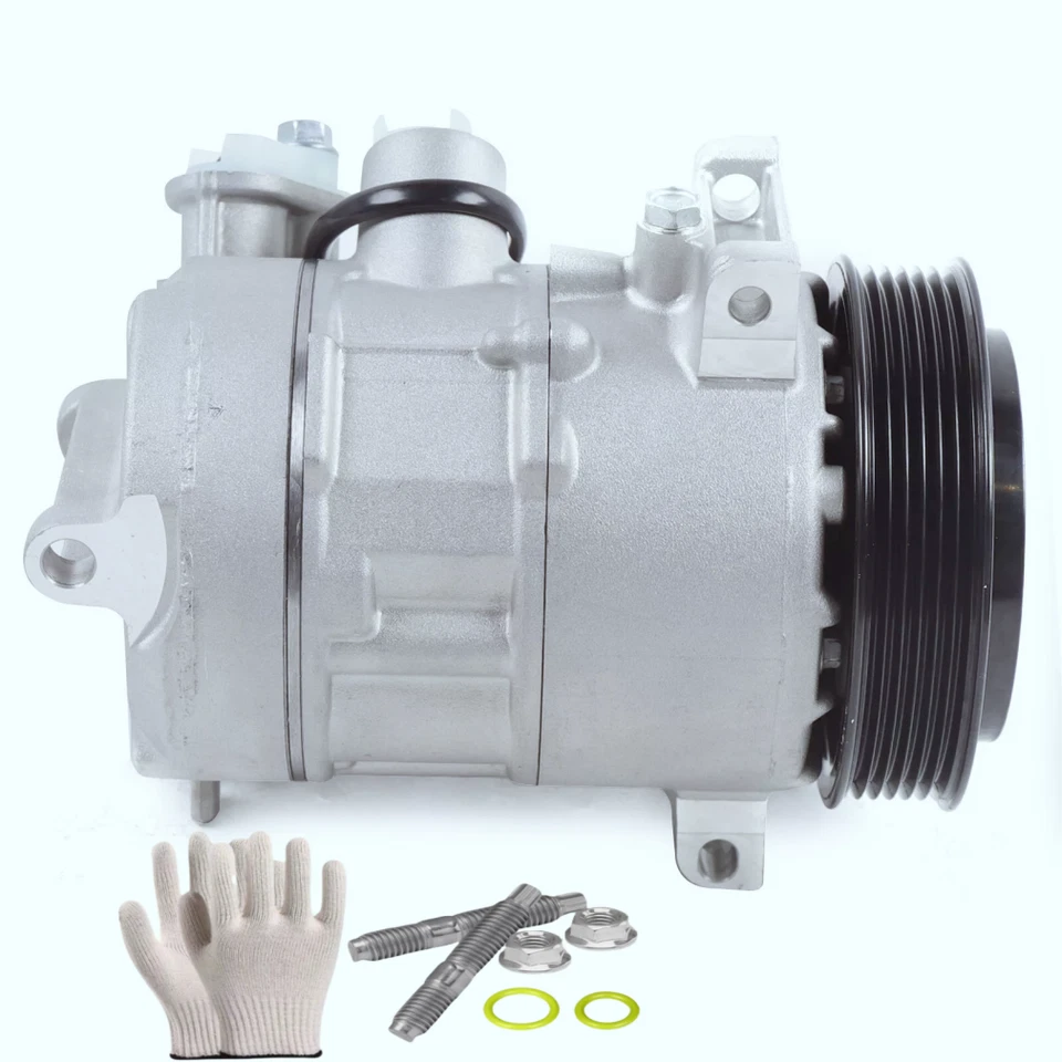AC Compressor for Jeep Patriot Compass 2009 2010 2011 2012 2013-2016 #55111610AA Foto 2 de 4