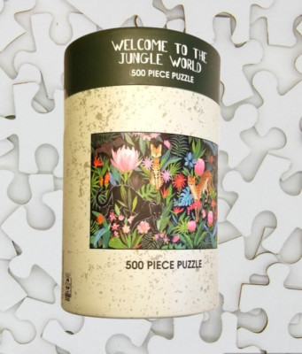 Modern Expressions Puzzle & Poster 500 Pieces 19.7'' X 13.8'' NEW Ages 10+