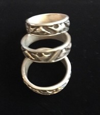 Sterling Silver Dolpins swimming Handmade Ring Dezigns By Zetroc