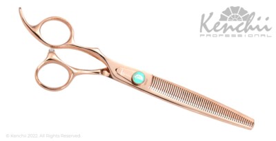 Kenchii Grooming Rose Gold Lefty Shears -  -Choose Shear or Set 7.0 8.0, or 9.0