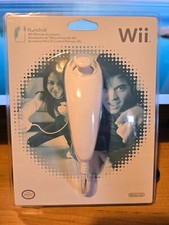 Nintendo Wii Wired Nunchuk Controller - White Nunchuck NEW, Sealed