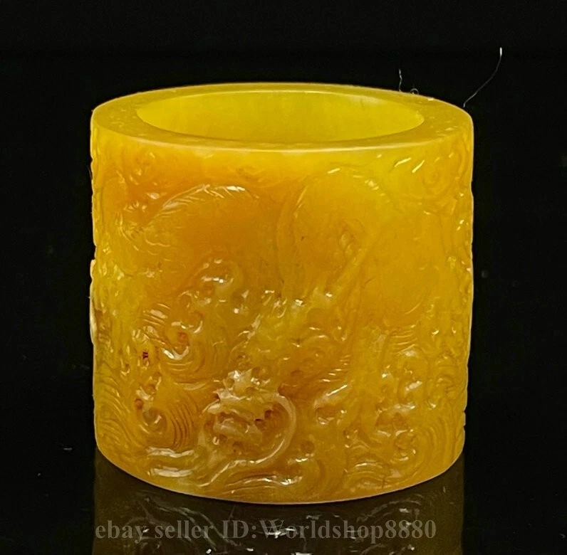 黄色古董寿山石主| eBay
