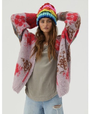 Knitted Cardigan Free People Gather Me Close Cardi NEW FREE PEOPLE