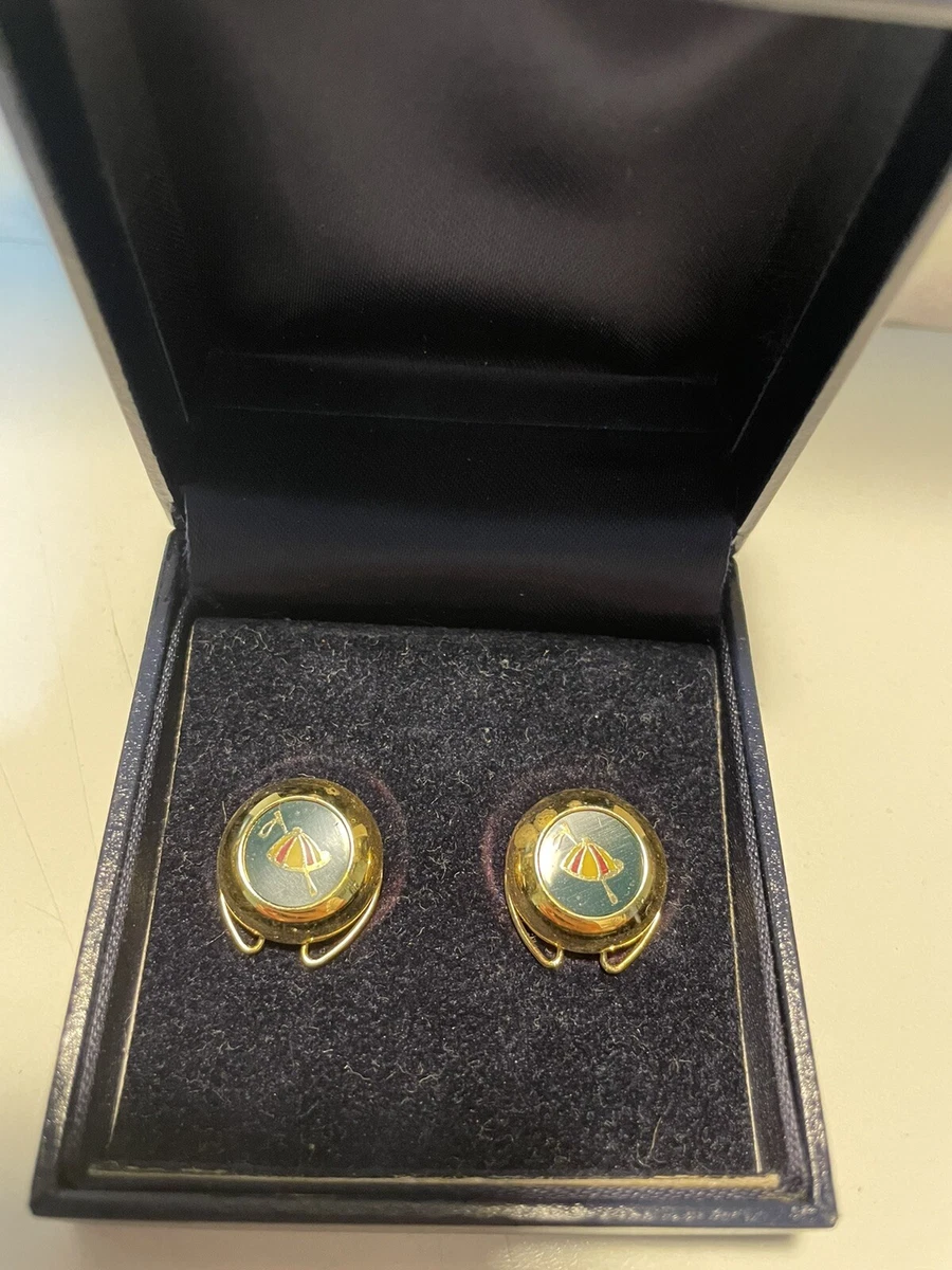 Boutons De Manchette (gemelli) En OR 18 Carats - Style Vintage élégant - 5,4gr