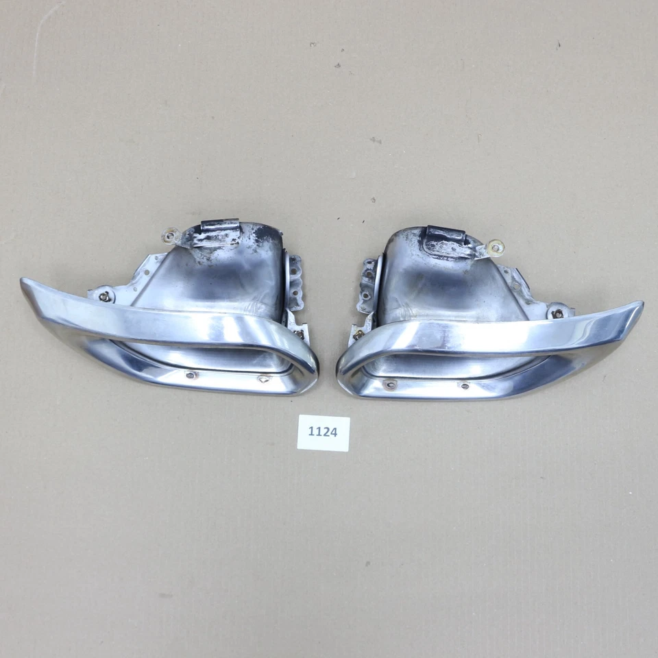 Lexus LS460 LS600h 2010-2012 OEM Exhaust Pipe Muffler Tip Rear Bumper Extension - Image 3 of 4