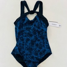 Amoressa by Miraclesuit Peony New Moon Blue Floral One Piece Swimsuit 8