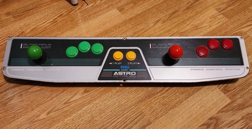 Sega Astro City 2L6B Arcade Control Panel Blast Net Versus Virtua Stick Pro