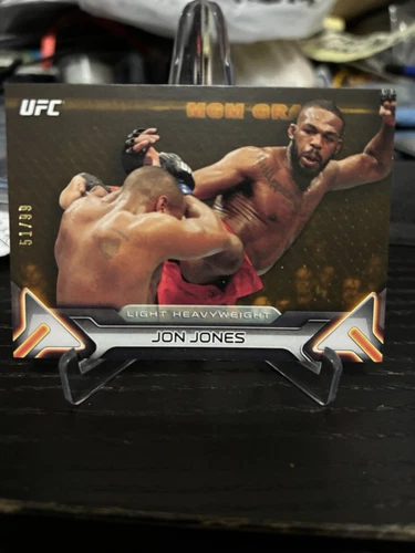 2016 Topps UFC Knockout /99 Jon Jones #46 Heavyweight Champion 🐐 “Bones”