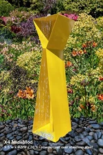  Fountain, Water Feature, Modern, Mid Century, Bauhaus - Artist Signed - X4