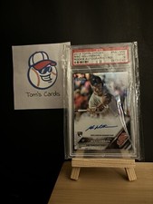 2016 Topps Chrome Mac Williamson #RA-MW Rookie Autographs RC PSA 9 Mint /499