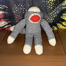 The Original Sock Monkey, Hand-Knit, Plush Material, 18 Inch 1999