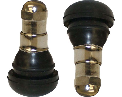 Kart Corto Válvula Del Neumático Plata Tapa Par Kart - Imagen 2 de 5