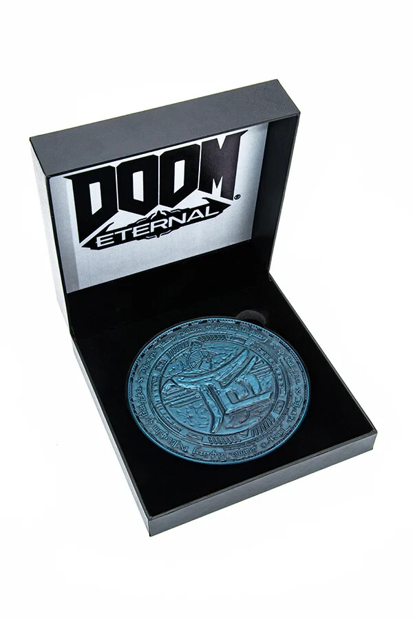 Doom Eternal Hell Priest Challenge Large Coin 4.5