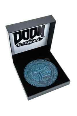 Doom Eternal Hell Priest Challenge Large Coin 4.5