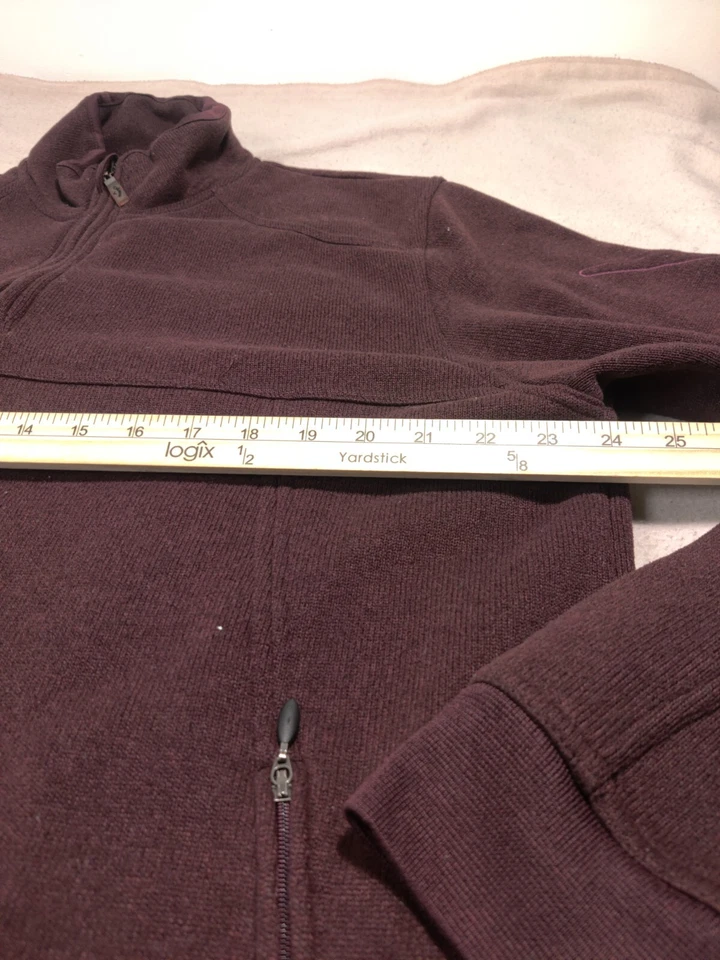 Callaway Sweater Mens Extra Large Red Fleece Quarter Zip Up Pullover Golf Casual - Image 3 of 4