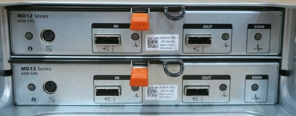 Dell PowerVault MD1220 24x 1TB 7.2K SAS HDD Storage Array 2x Controllers 2x PSU - Image 3 of 3