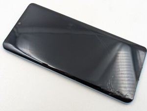Original Huawei P30 Pro OLED LCD Display Aurora Blue Glasschaden Rahmen