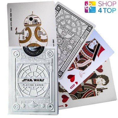 STAR WARS SILVER LIGHT THEORY 11 PLAYING CARDS DECK MAGIC TRICKS POKER USA NEW