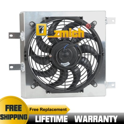 Aluminum Shroud+Fan Radiator for 1992-2000 Honda Civic/1994-2001 Acura Integra