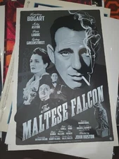 The Maltese falcon - Limited Edition Screen Print by Andrew Swainson nt Mondo