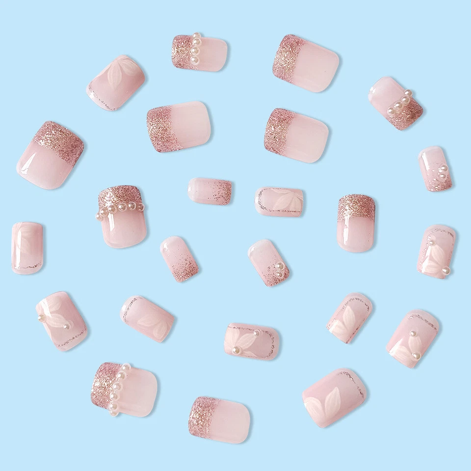 Носимая летняя нашивка для ногтей Mountain Camellia Pearl - Изображение 3 из 4