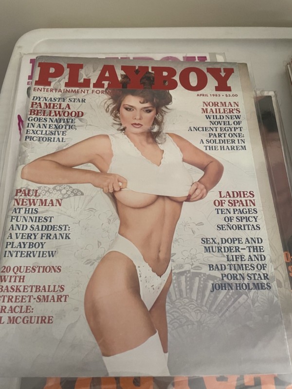 Playboy Pamela Bellwood Dynasty; Paul Newman Interview April 1983