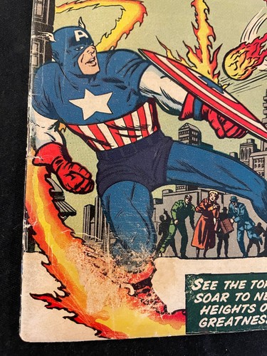 STRANGE TALES #114 First SA Appearance of Captain America/Acrobat, VG- Condition - Bild 4 von 7