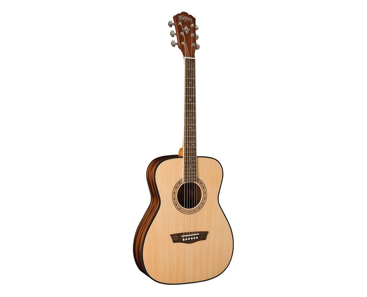 Washburn AF5K-A Apprentice 5 Series Folk Acoustic Guitar - Open
