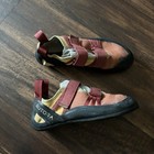 Butora Endeavor Rock Climbing Shoes - Mens 9.5 Womens 10.5 EU42.5 Very Used Red