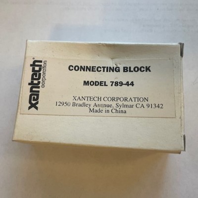 New In Box Xantech 789-44 Connecting Block For 4 IR Emitters